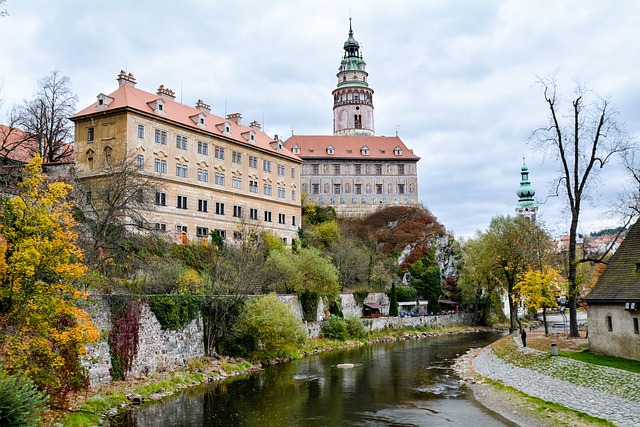 pohled od řeky