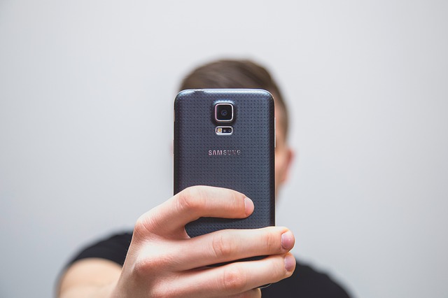 pořizování selfie