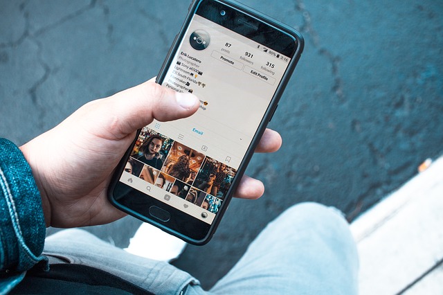 profil na Instagramu